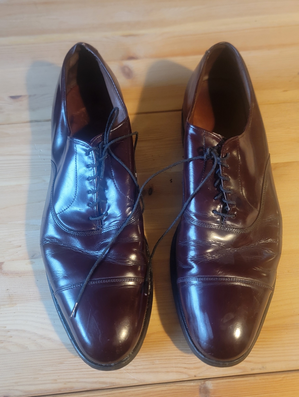 Allen Edmonds 12b Oxblood Park Avenue Men's Dress Shoe
